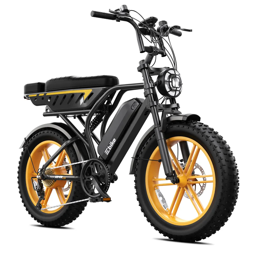 TST R9 mit zwei Akkus in Yellow